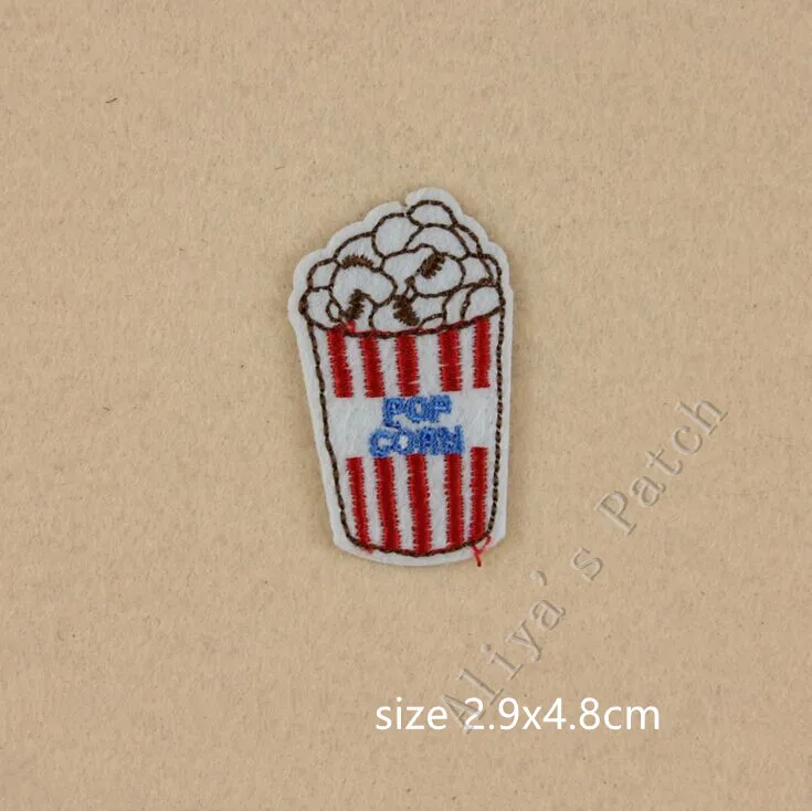 1 шт. маленькие вышитые патчи с вышивкой в виде конфет и тортов тканевые