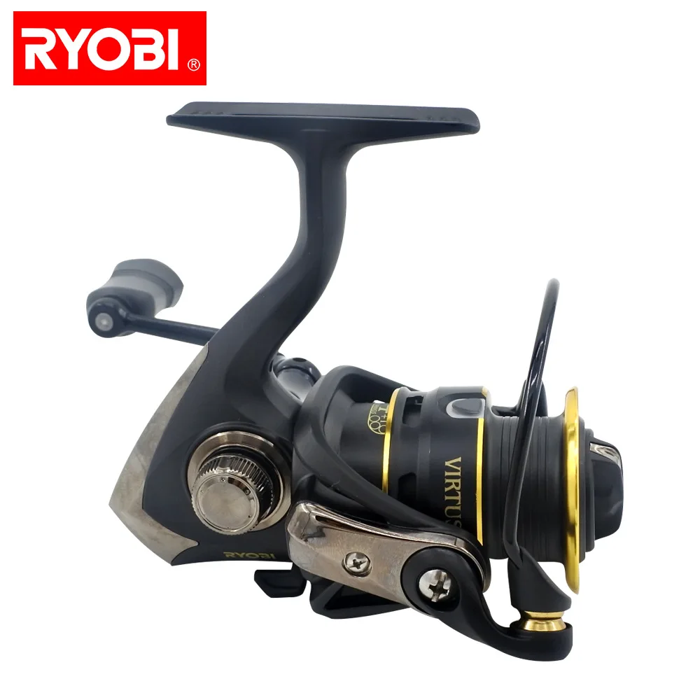 RYOBI оригинальная Рыболовная катушка VIRTUS спиннинговая 4 + 1 подшипники 5 0: 1/5. 1:1