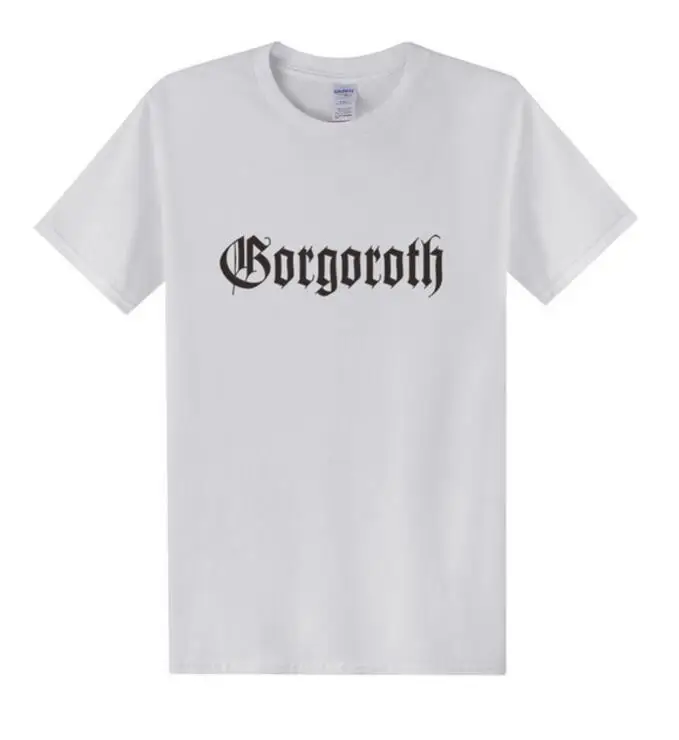 GORGOROTH футболки для мужчин рок группа Thrash Black DEATH HEAVY METAL PUNK POP Twilight of the Idols футболка|t