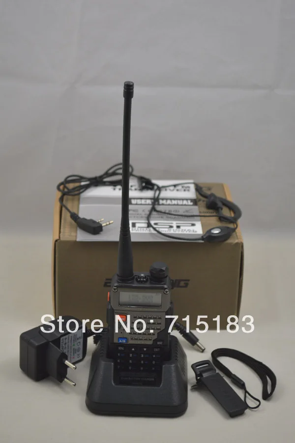 Портативная рация BAOFENG UV 5RE Plus 5 Вт 128 каналов UHF + VHF FM VOX Dual Display UV5RE Plus|radio slave flash