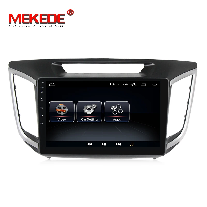 Android 8 1 10 &quotчетырехъядерный автомобильный DVD плеер GPS навигация для Hyundai Creta ix25