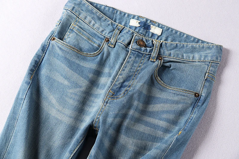 Новинка 2020 джинсы-карандаш с высокой талией на весну и осень винтажные модные