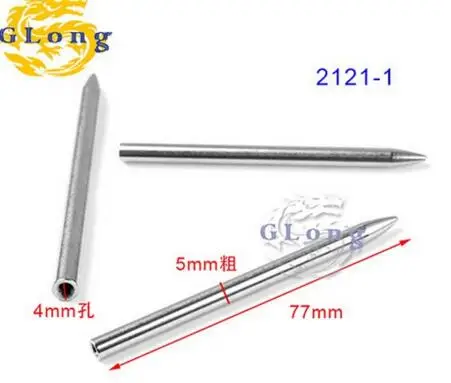Party Favors 3&quotSteel Paracord Needle Silver Golden With Screw Thread Shaft Tip Stiching Fid Knit Weaving | Дом и сад