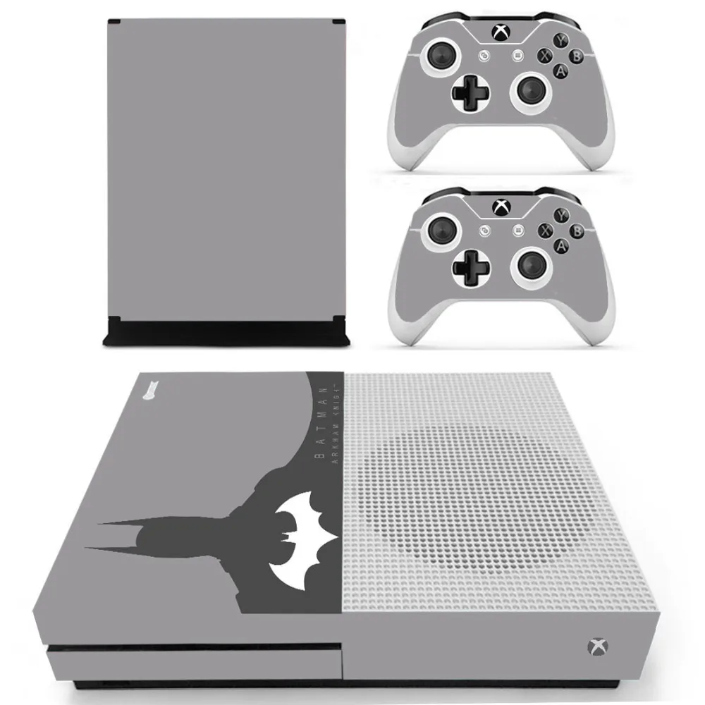 Наклейка на кожу Бэтмена и Джокера DC для консоли Xbox One S контроллеров тонкая