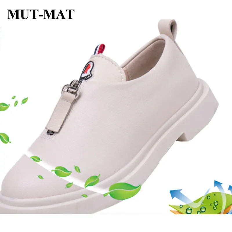 Обувь для девочек кожаная кеды 2019 ВЕСНА Новинка осени обувь на мягкой подошве