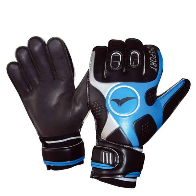 New Kids Men goalie soccer gloves full latex 5mm professional football goalkeeper 5 finger save guard |