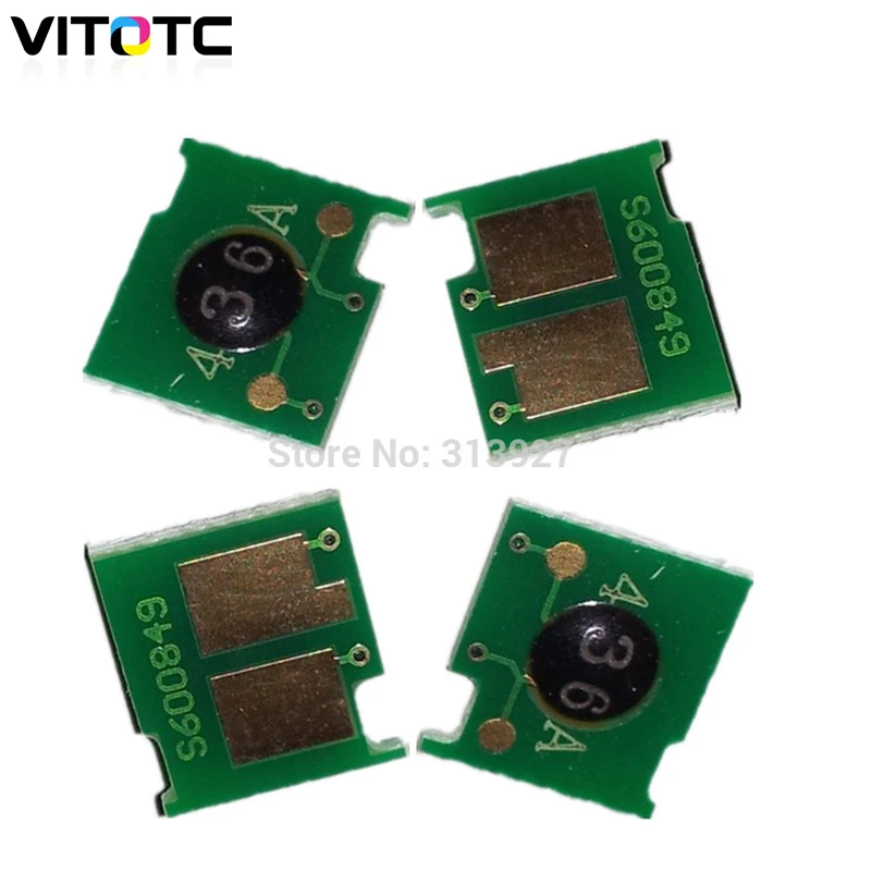 Тонер чип CB436A CB436 B436A 436A совместимый для HP M1120 M1522 P1505 порошок лазерного принтера
