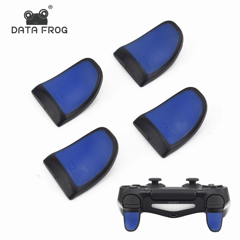 Данные лягушка R2 L2 кнопки триггер расширения для sony PS4 PlayStation 4 триггеры для PS4 Pro тонкий беспроводной контроллер геймпад
