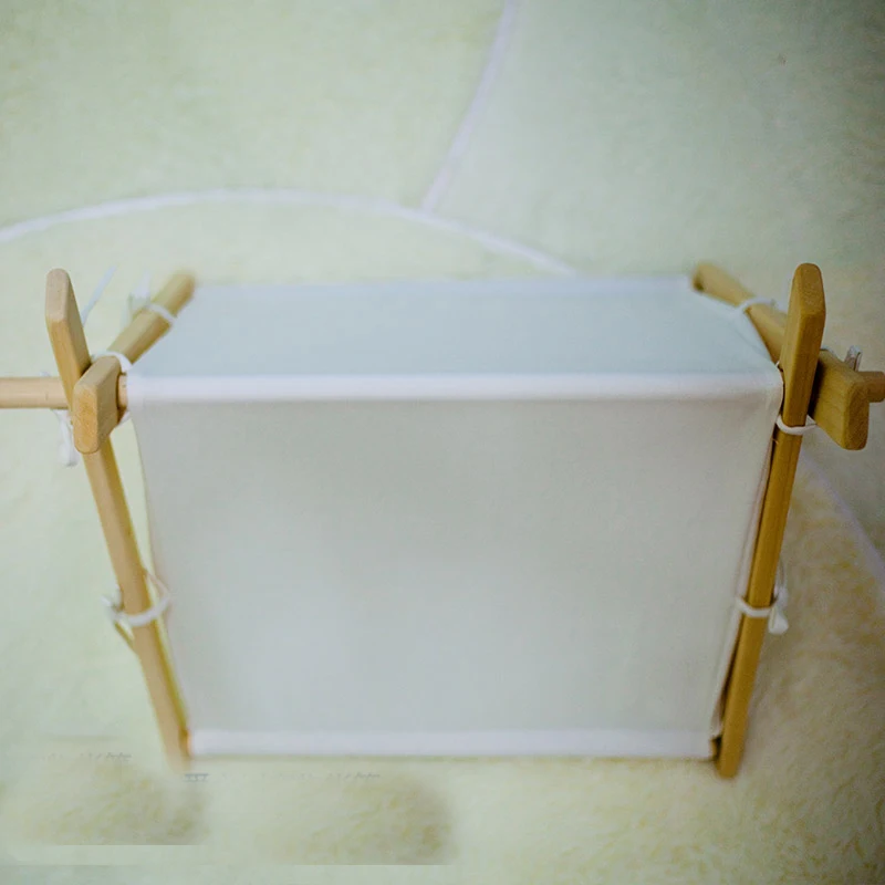 Новый дизайн квадратный чистый белый 100% хлопок гнездо для домашних животных