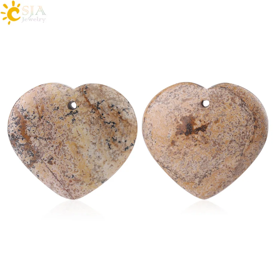 Кулон с изображением жаспера из натурального камня 30 х26 мм | Украшения и