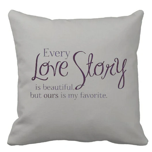 День Святого Валентина Юбилей подарки Любови Подушка с цитатой контролируем