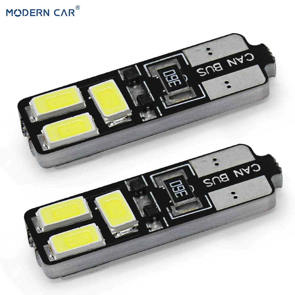 Светодиодная лампа Canbus T10 6smd 194 2xT10 5630 W5W для автомобиля|Сигнальная лампа| |