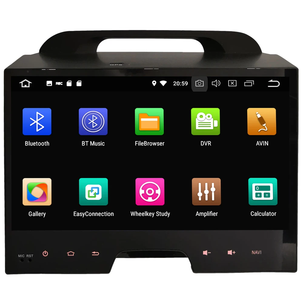 10," ips Восьмиядерный 4G Android 8,1 4 Гб ОЗУ 64 Гб ПЗУ RDS автомобильный dvd-плеер радио gps ГЛОНАСС навигация для Kia Sportage R 2010