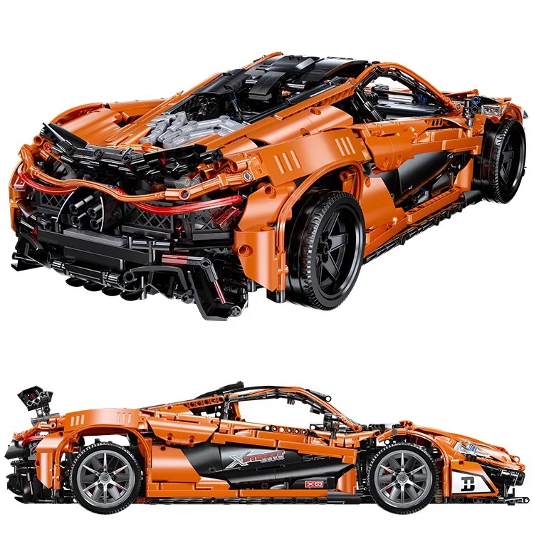 Технические блоки RC P1 гоночный автомобиль техника модель строительные блоки подарки на день рождения для мальчиков Дети дистанционное управление игрушки для детей