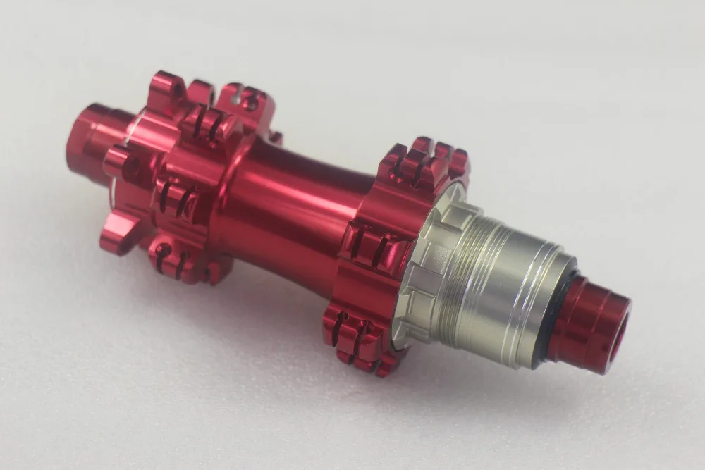 Задние ступицы M42 28 отверстий MTB XC AM 142 мм X12 Powerway прямые черные красные SHN 11s XD 12s XDR
