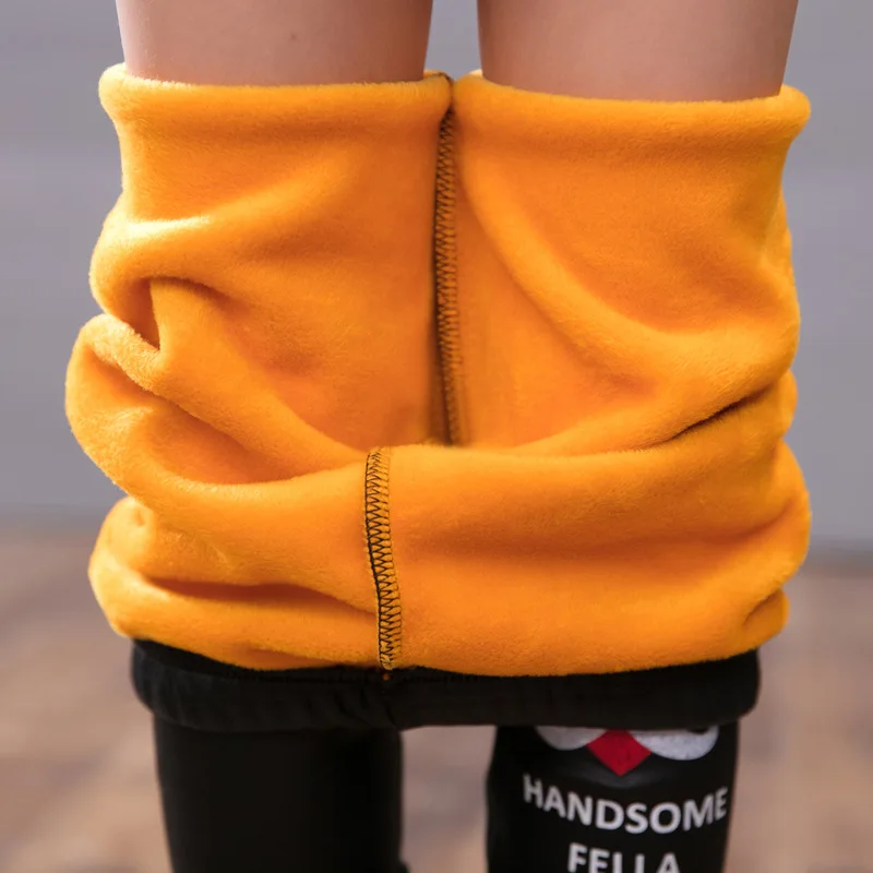 Толстые детские леггинсы Брюки из искусственной кожи Леггинсы для девочек