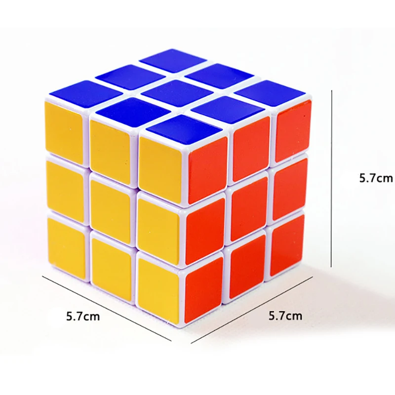 1 шт. скоростные магические кубики Профессиональный Кубик Рубика 3x3x3 5 7 см