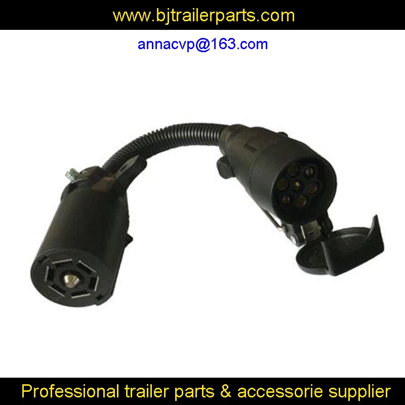 Адаптер провода для трейлера 7 RV контактный разъем адаптера трейлера|Детали и