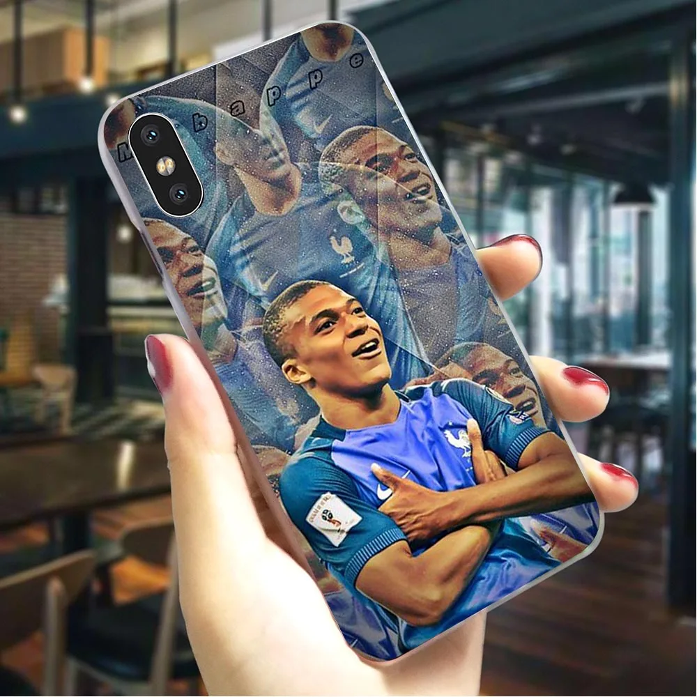 K1025207 Kylian Mbappe чехол для телефона для Apple iPhone 7 Plus 5 5S SE 6 6 S/6 6S Plus 7 8/8 Plus X XS XR Xs Max жесткий чехол Гибридный - Цвет: K1025207