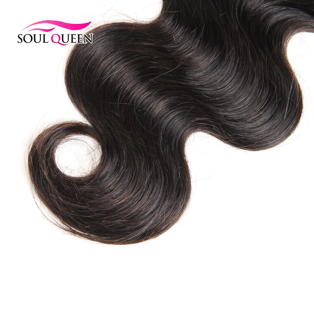 Top Lace Closure Brazilian Virgin Hair Body Wave 4x4 Bleached Knots Closures 3 Free Middle Part |