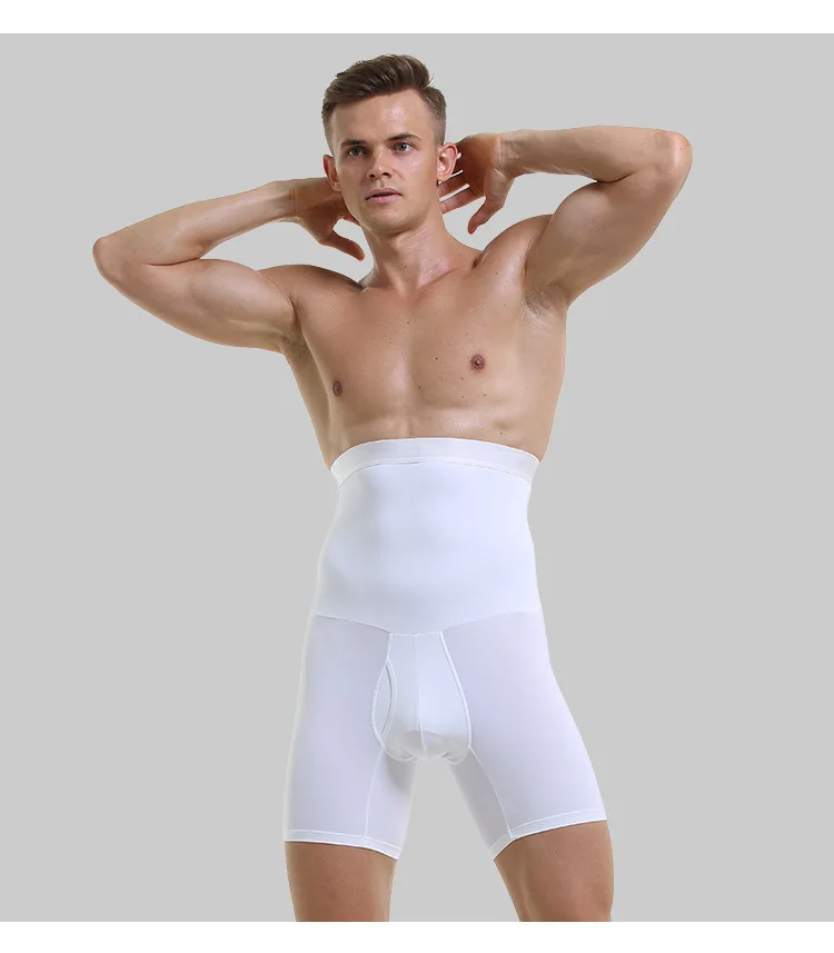 

Men Waist Shaper Control Panties Slimming Abdomen Boxers Tummy Belly Underwear