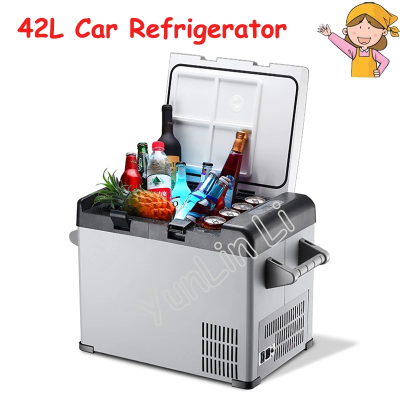 

42L Household Refrigerator Fridge Compressor Freezer Cooler Ice Chamber Depth Refrigeration BCD-42