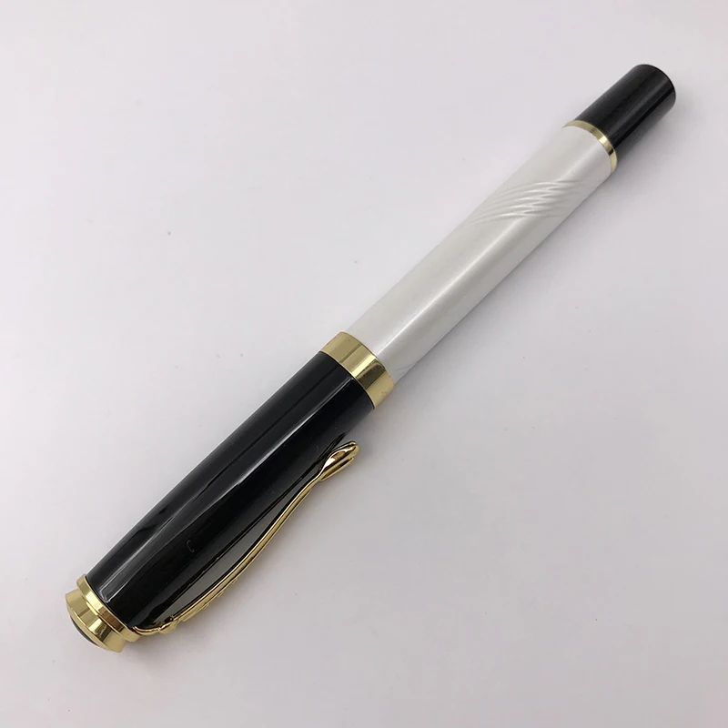 Золотой зажим, перьевая ручка Jinhao 500, 1 шт./лот, 0,5 мм, студенческая практика, каллиграфия, чернильные ручки, школьные офисные принадлежности