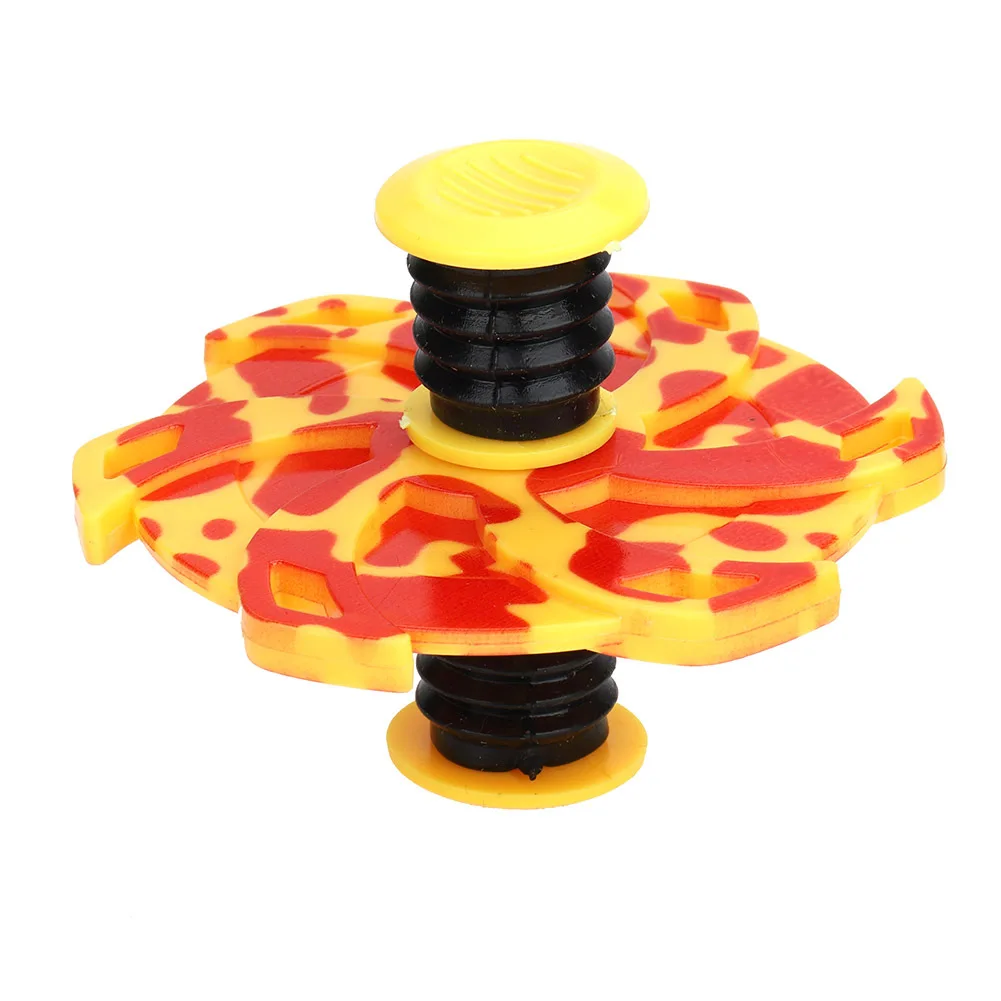 Новая детская резиновая ручка-стимулятор для пальцев "Fidget Spinner" с возможностью пружинного отскока для декомпрессии и противостояния стрессу.