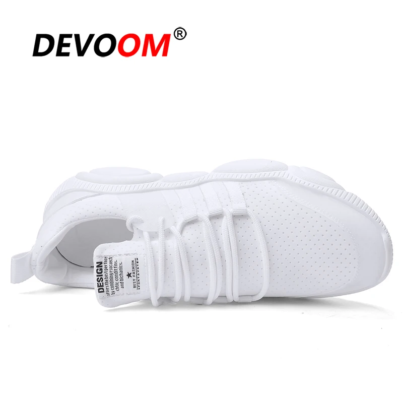 Летние женские дышащие белые кроссовки мужская обувь сетчатая спортивная