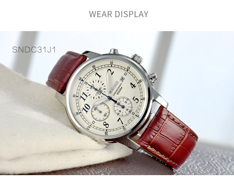 Оригинальные кварцевые часы Seiko 5 с солнечной энергией, светящиеся стрелки, календарь, кожа, сарпса, деловые модные часы, глобальная гарантия