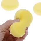12 шт Круглые синтетические акварельные губки художника для рисования ремесел керамики (желтый) краски круглые губки инструмент