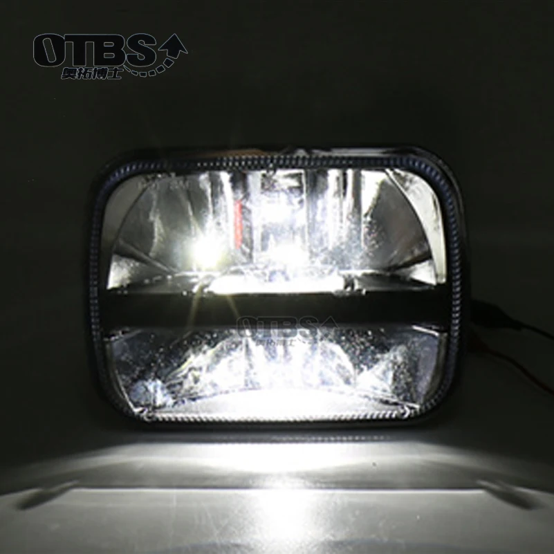 Прямоугольные светодиодсветодиодный фары дальнего света OTBS 5 дюймов X 7