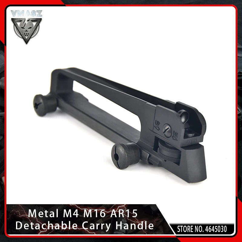 Съемная металлическая ручка vyou Airsoft M4 M16 AR15 для охоты двойные отверстия A2 задний