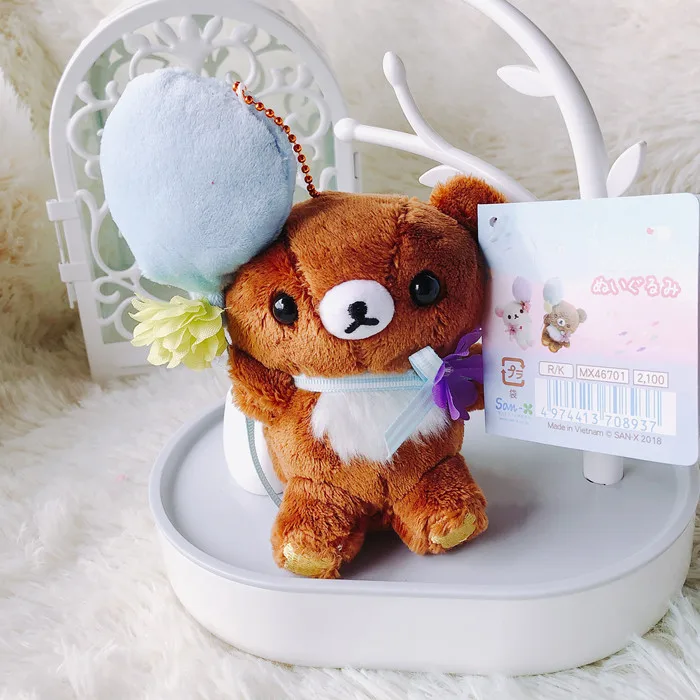 OCHGEP милый мультфильм Rilakkuma плюшевые игрушки небольшой кулон Чучела животные