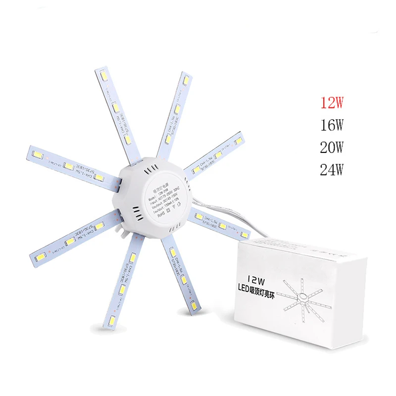 AKDSteel 12 Вт 900 лм 24 светодиода s 5730SMD Светодиодная потолочная лампа