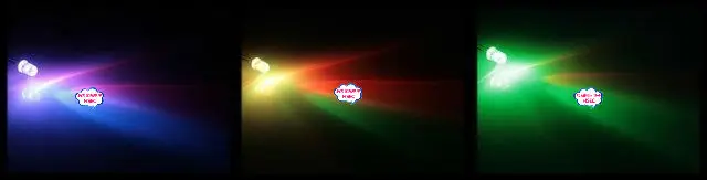 Бесплатная доставка 1000 шт 5 мм светодиодные RGB прозрачные лампы быстрая