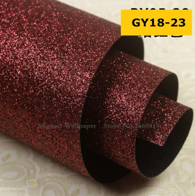 GY18 -23 5 м X 69 см модные блестящие обои цветные блестящие настенные покрытия для домашнего декора однотонные блестящие обои для гостиной - Цвет: GY18 -23