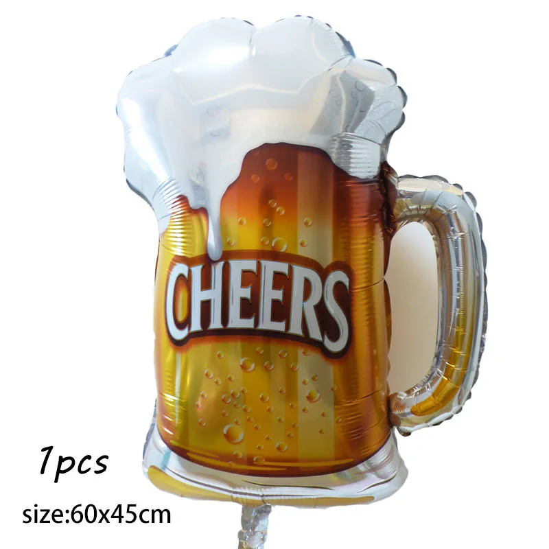 cheers glass Воздушные шары из фольги в форме кактуса, вечерние украшения, декоративный шар в виде Пустыни на день рождения, Свадебные Летние вечерние принадлежности в мексиканском стиле на день рождения - Цвет: cheers glass