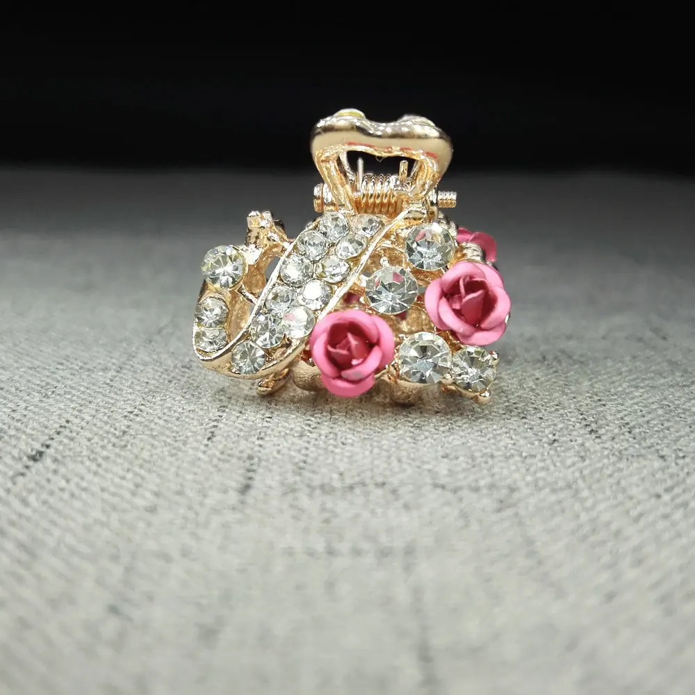 Женские аксессуары для волос 2 шт. заколки коготки со стразами 5 3 см женские