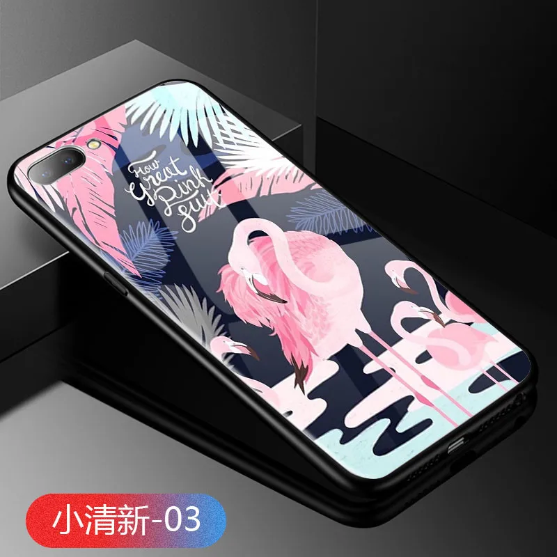 Чехлы для iPhone 6 6s 7 8 Plus plus X чехол TPU глянцевый закаленное стекло задняя крышка