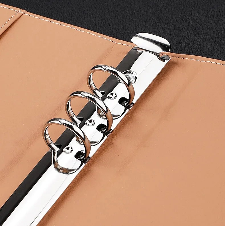 Свободный Лист Бизнес Ретро Кожа PU календарь блокнот съемный