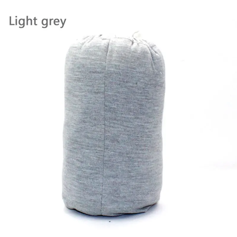 light gray Детская повязка кенгуру, эластичная, для младенцев, без рук, Эрго слинг для новорожденных, удобный мягкий чехол для кормления до 22 кг, для детей - Цвет: light gray