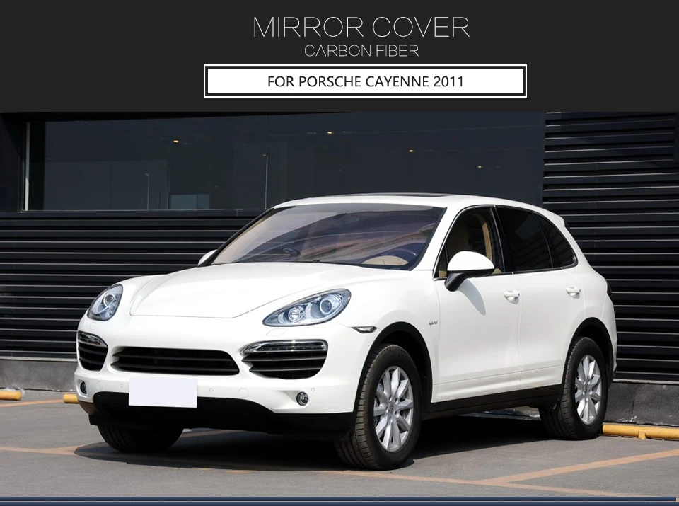 Прямая замена покрытие из углеродного волокна зеркальные Чехлы для Porsche Cayenne 958 авто боковое зеркало заднего вида Чехлы для автомобиля Стайлинг