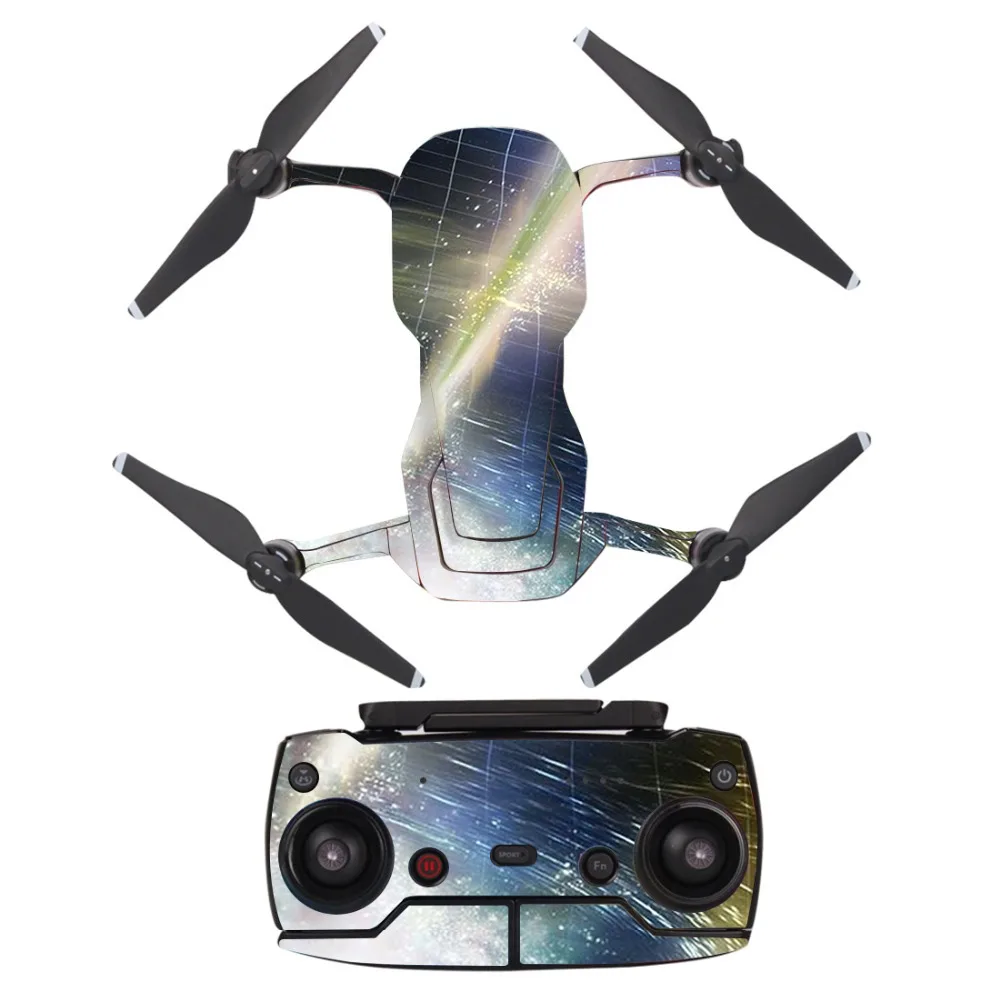 Blue Sky DJI Mavic Air стикер s батарея наклейка пульт дистанционного управления кожа