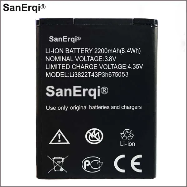 3,8 V 2200mAh аккумулятор для ZTE Blade A210 мобильный телефон