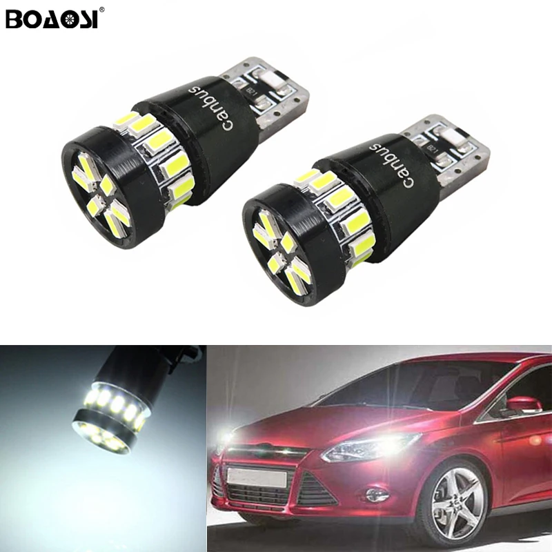 2X T10 W5W samsung Автомобильный светодиодный светильник для парковки для Ford focus 1 2 3 fiesta mondeo ecosport kuga