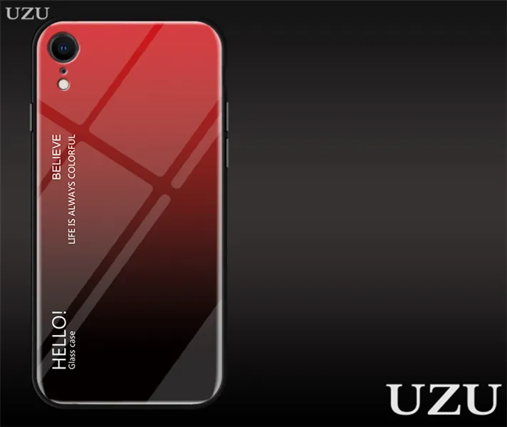 red and black Жесткая задняя крышка из закаленного стекла для samsung J7 J5 J3 силиконовая рамка градиентный чехол для samsung J2 J5 J7 Prime чехол - Цвет: red and black