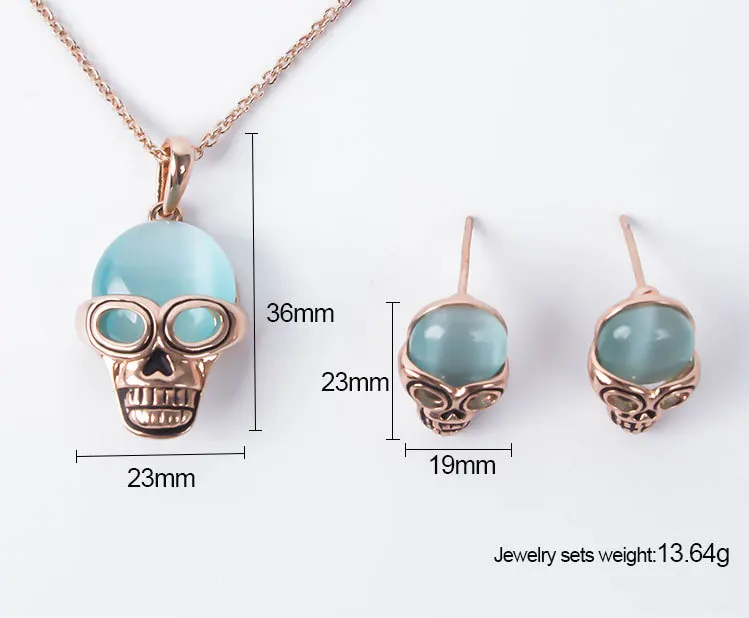 Fashion Jewelry Sets round Stone Chain Necklace&ampPendants Grape Shaped Earrings Women Collar | Украшения и аксессуары