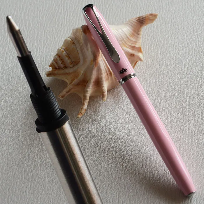 Элегантная Шариковая ручка JINHAO Y6 с розовым и серебряным покрытием|pen executive|roller ball