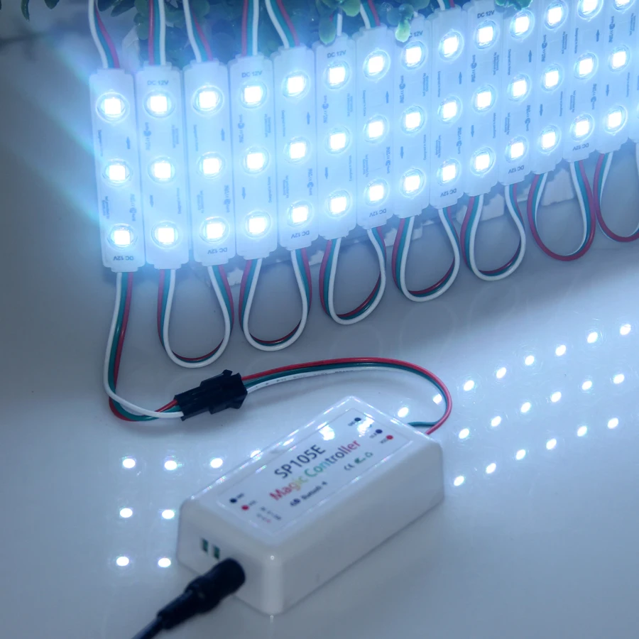 20 шт./лот новинка 2019 3 светодиода 5050 SMD RGB светодиодный пиксельный модуль